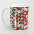 Antique Chinese Dragon Rug Print Coffee Mug Gallery Image 3