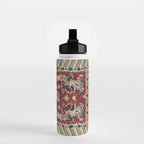Antique Chinese Dragon Rug Print Water Bottle Gallery Image 2