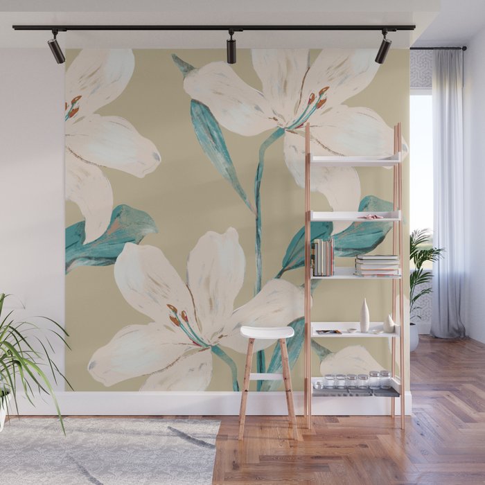 Spring Flowers 3 Wall Mural Gallery Image 1