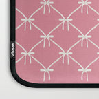 Bows & Ribbons Pattern LI 90s Bubblegum Pink Laptop Sleeve Gallery Image 3