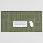 Lines III (Moss Green) Desk Mat Gallery Image 1