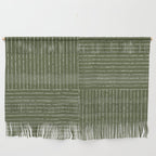 Lines III (Moss Green) Wall Hanging Gallery Image 1