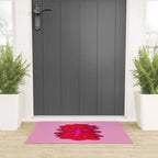 Pink Mushrooms Welcome Mat Gallery Image 3