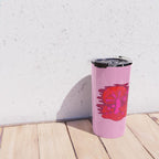 Pink Mushrooms Travel Mug Gallery Image 4
