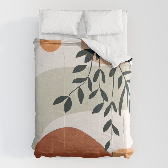Soft Shapes I Comforter Gallery Image 6