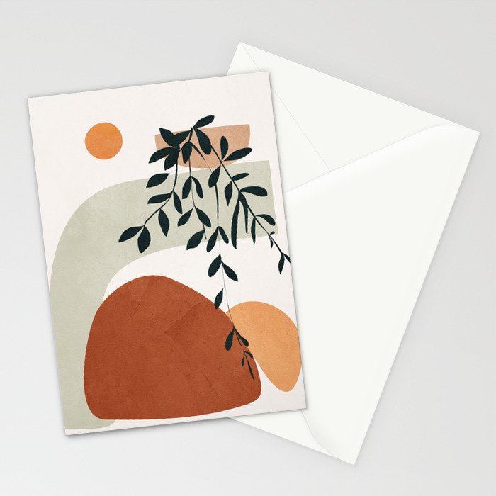 Soft Shapes I Stationery Card Gallery Image 2