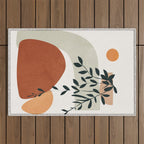 Soft Shapes I Outdoor Rug Gallery Image 1