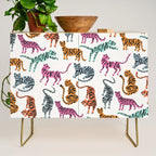 Tiger Collection - Pink & Blue Palette Credenza Gallery Image 1