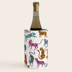 Tiger Collection - Pink & Blue Palette Wine Chiller Gallery Image 3