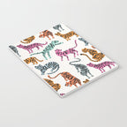 Tiger Collection - Pink & Blue Palette Notebook Gallery Image 3