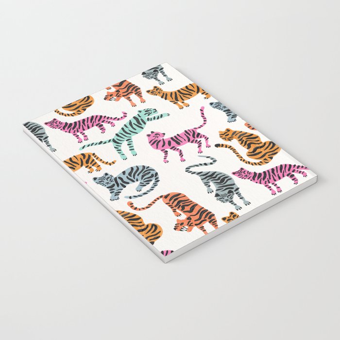 Tiger Collection - Pink & Blue Palette Notebook Gallery Image 3