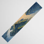 Awoke - A Contemporary Ukiyo-e Nature Landscape Table Runner Gallery Image 3