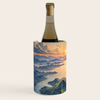 Awoke - A Contemporary Ukiyo-e Nature Landscape Wine Chiller Gallery Image 2