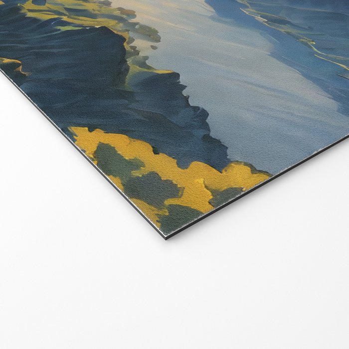Awoke - A Contemporary Ukiyo-e Nature Landscape Welcome Mat Gallery Image 2