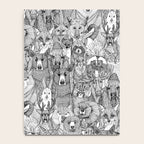 canadian animals black white Notebook Gallery Image 4