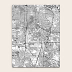 Los Angeles White Map Notebook Gallery Image 4