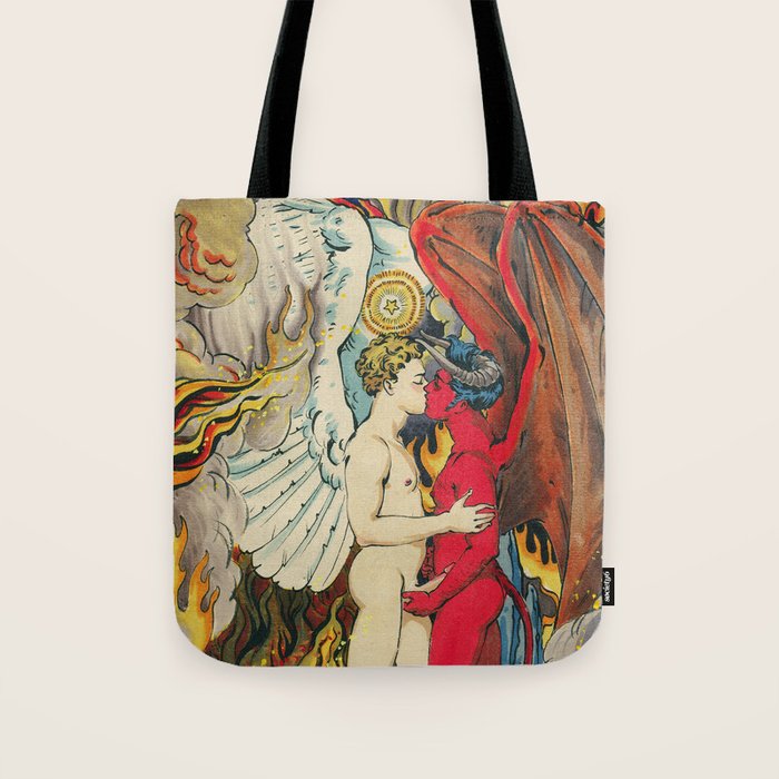 Forbidden embraces Tote Bag Gallery Image 1