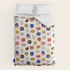Fashionable cats Comforter Gallery Image 6