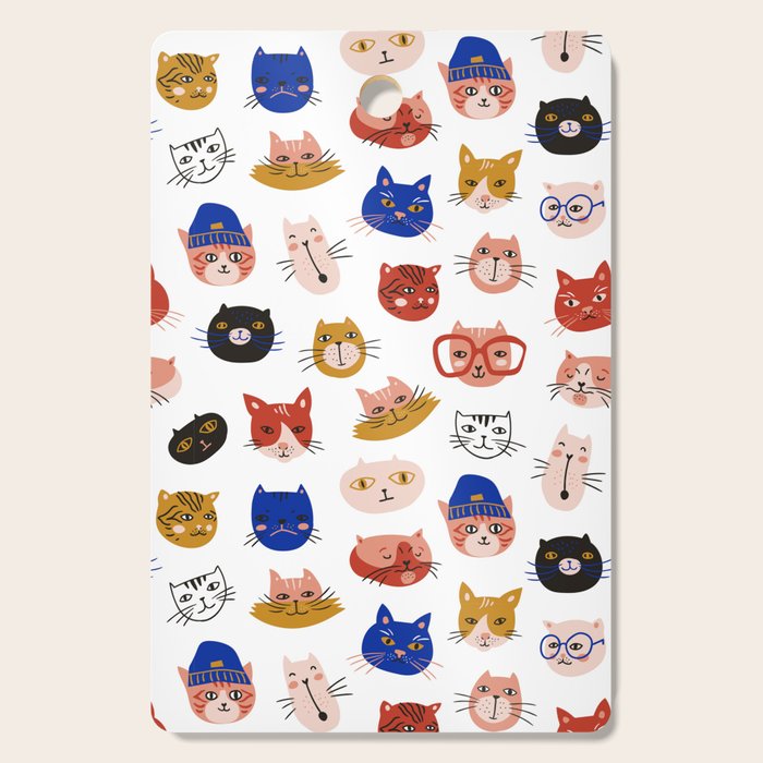 Fashionable cats Cutting Board Gallery Image 1