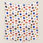 Fashionable cats Wall Tapestry Gallery Image 4