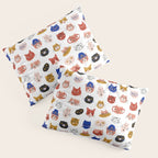 Fashionable cats Pillow Sham Gallery Image 3