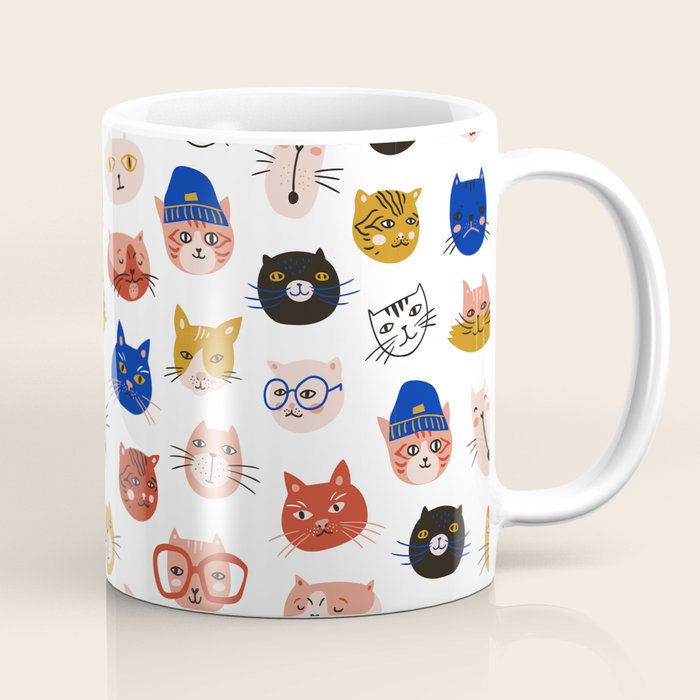 Fashionable cats Coffee Mug Gallery Image 1