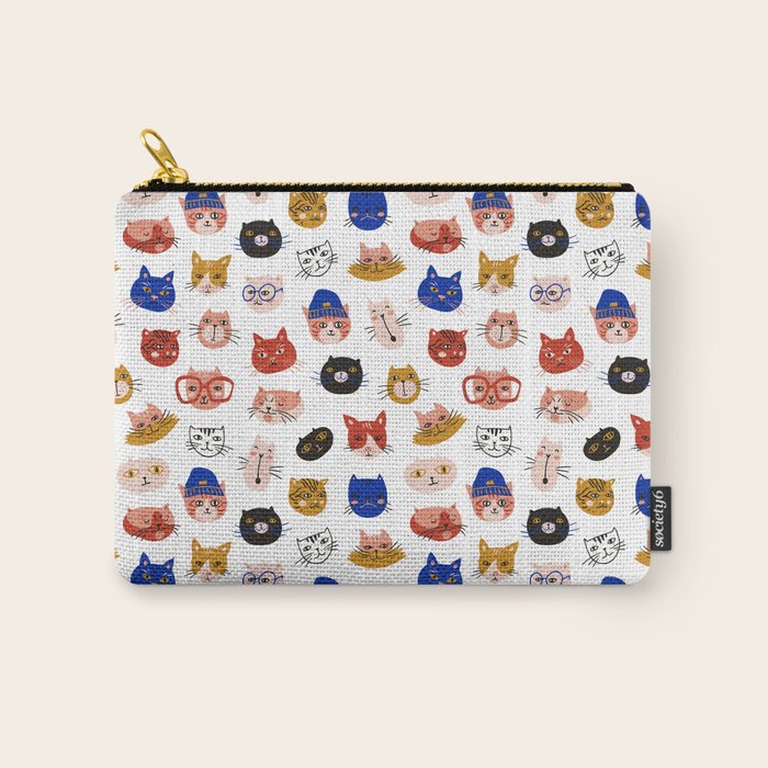 Fashionable cats Carry All Pouch Gallery Image 1