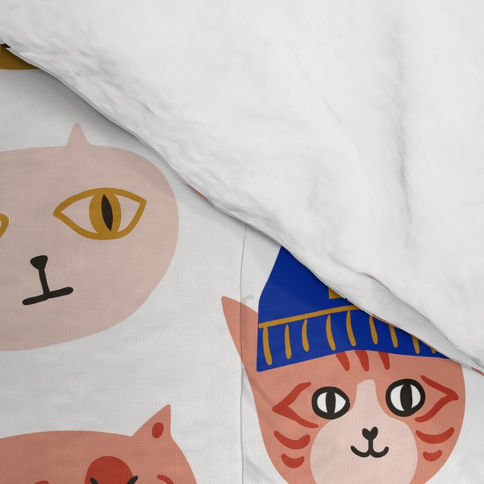 Fashionable cats Comforter Gallery Image 4