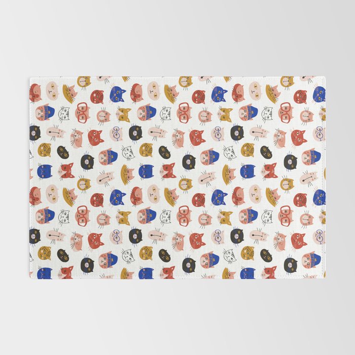 Fashionable cats Rug Gallery Image 2