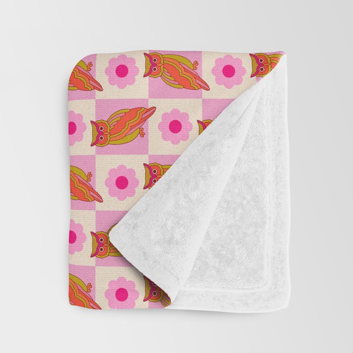 Owl Perch Throw Blanket Gallery Image 3