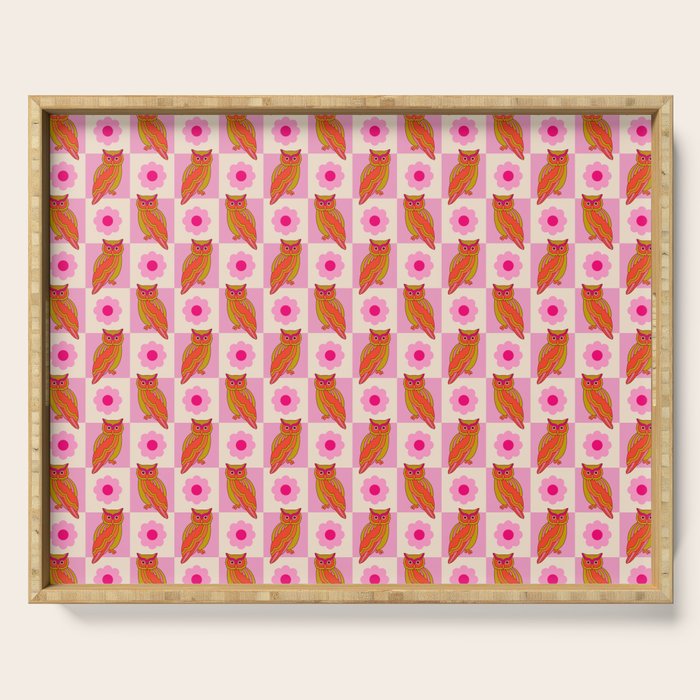 Owl Perch Serving Tray Gallery Image 1