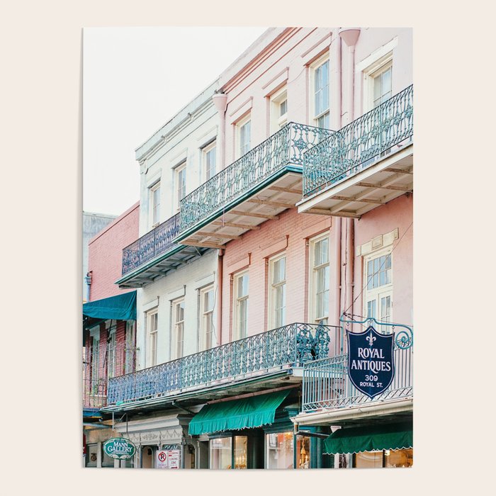 French Quarter, New Orleans Travel Photography Poster Gallery Image 4