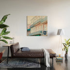 French Quarter, New Orleans Travel Photography Wood Wall Art Gallery Image 2