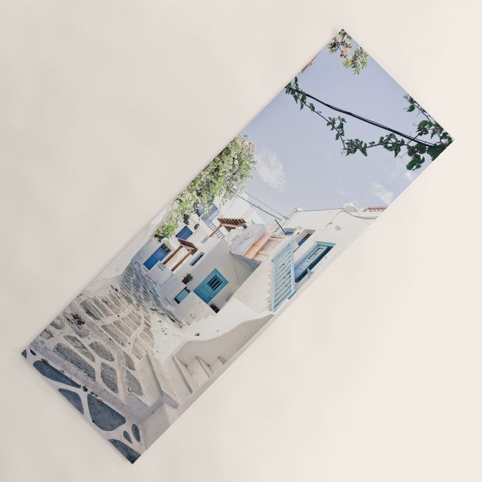 Mykonos Greece Yoga Mat Gallery Image 1