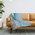 Pacific Splash Throw Blanket Gallery Image 1