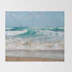 Pacific Splash Throw Blanket Gallery Image 2