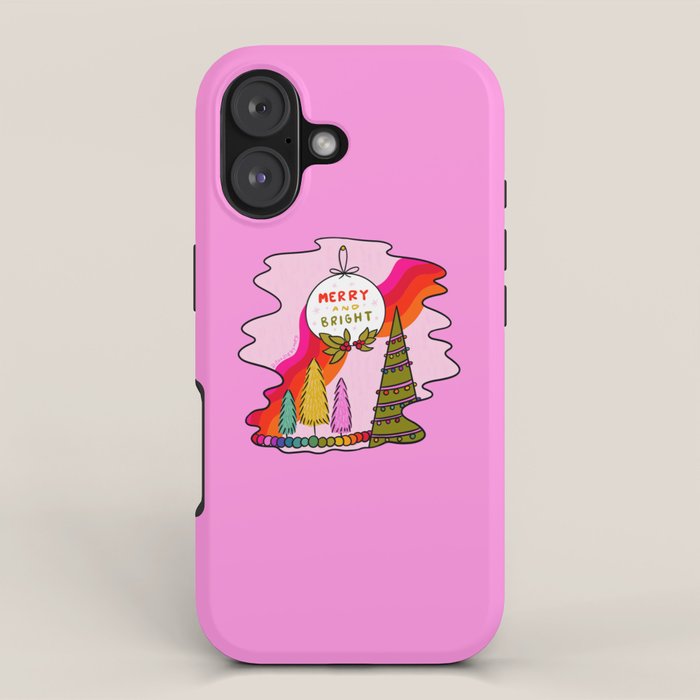 Merry and Bright iPhone Case Gallery Image 1