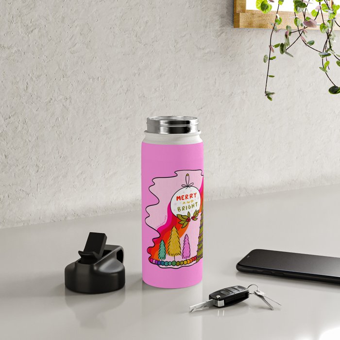 Merry and Bright Water Bottle Gallery Image 4