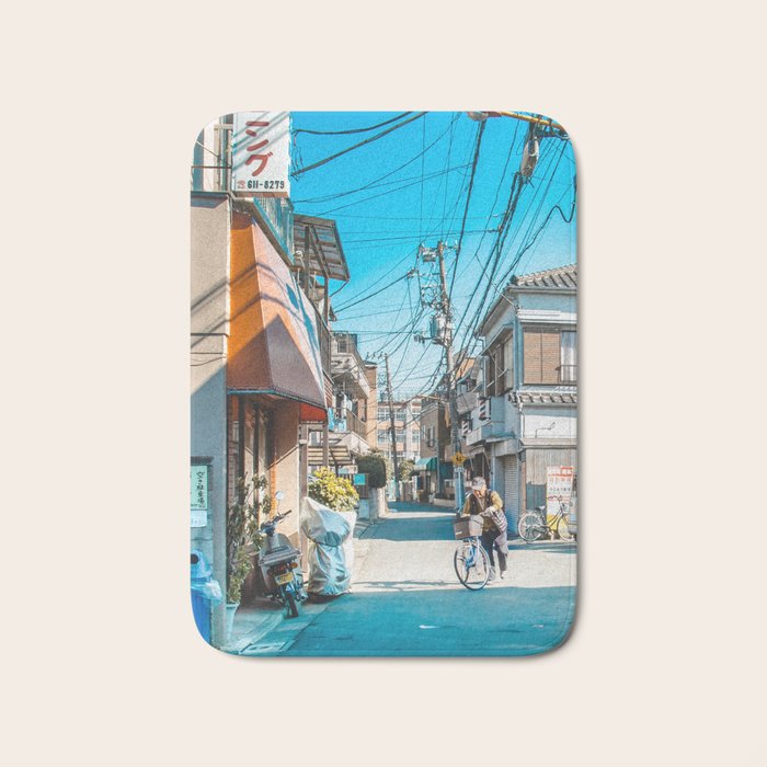 Anime Tokyo Streets Bath Mat Gallery Image 1