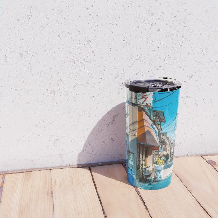 Anime Tokyo Streets Travel Mug Gallery Image 4