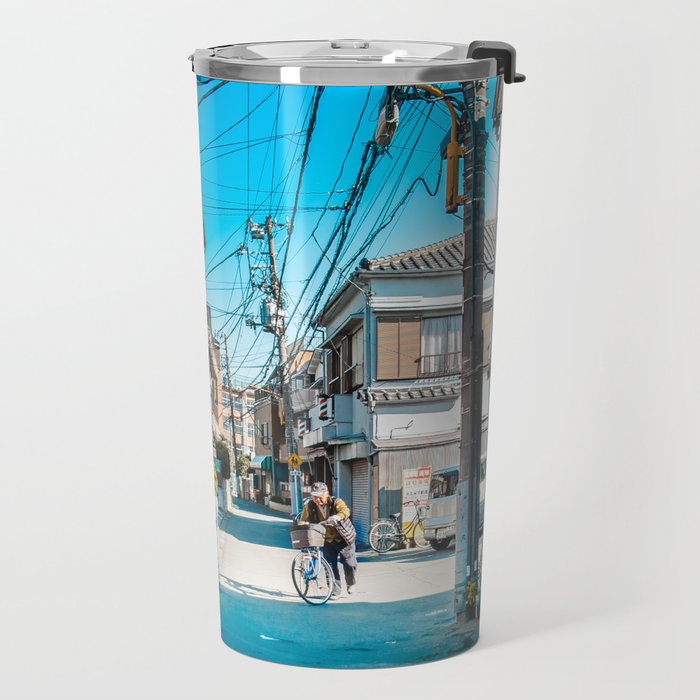 Anime Tokyo Streets Travel Mug Gallery Image 2