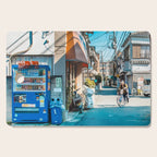 Anime Tokyo Streets Cutting Board Gallery Image 1