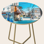 Anime Tokyo Streets Side Table Gallery Image 2