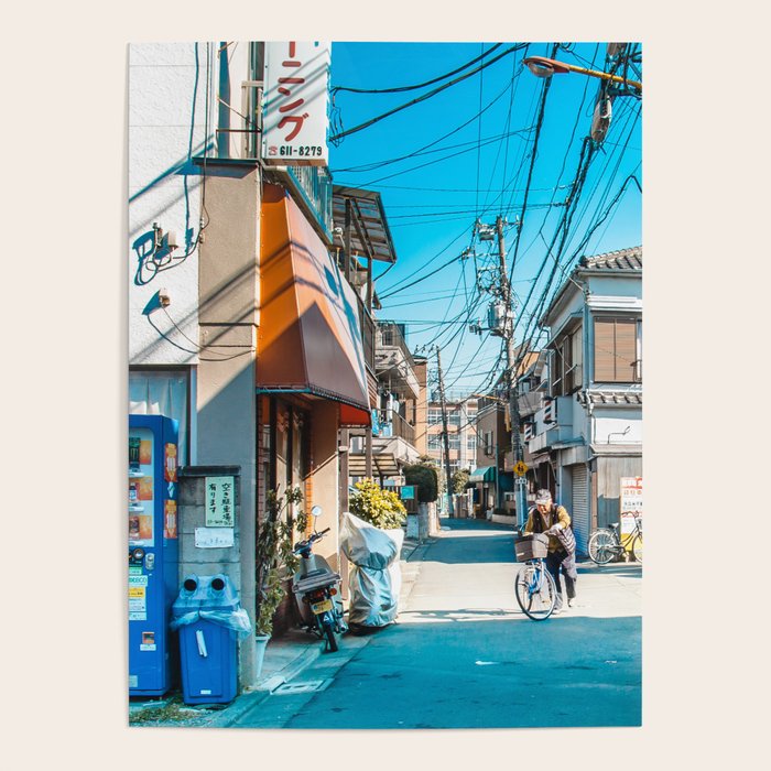 Anime Tokyo Streets Poster