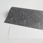 William Morris Pure Willow Bough Charcoal Black Wrapping Paper Gallery Image 2