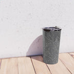 William Morris Pure Willow Bough Charcoal Black Travel Mug Gallery Image 4