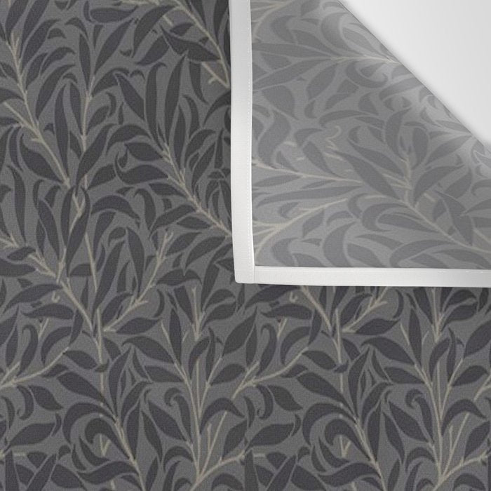 William Morris Pure Willow Bough Charcoal Black Wall Tapestry Gallery Image 3