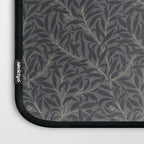 William Morris Pure Willow Bough Charcoal Black Laptop Sleeve Gallery Image 3