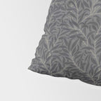 William Morris Pure Willow Bough Charcoal Black Pillow Sham Gallery Image 4