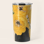 Bouquet Gift Yellow Travel Mug Gallery Image 1